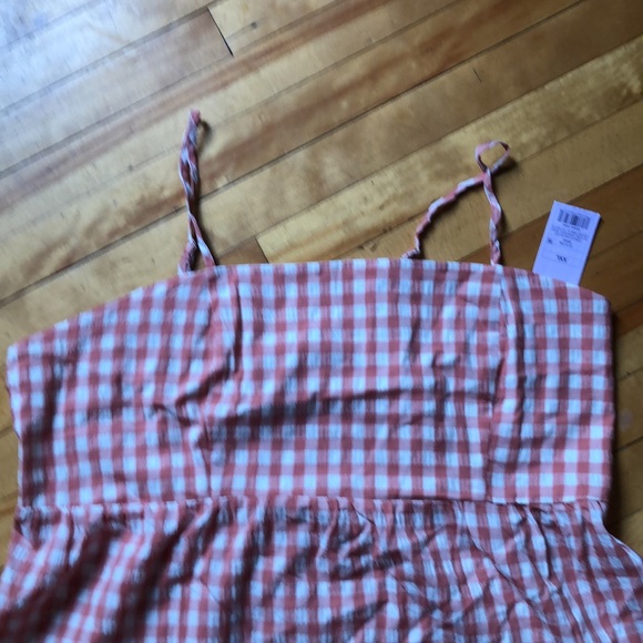 Wild Fable Gingham Sleeveless Peplum Top XXL - Picture 2 of 7